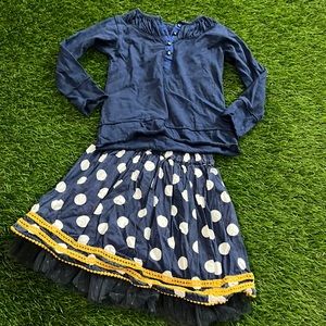 Little girls Boutique Outfit - Skirt with Top